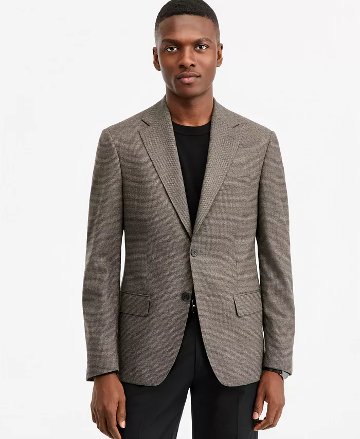 Men's Slim-Fit Textured Sport Coat
