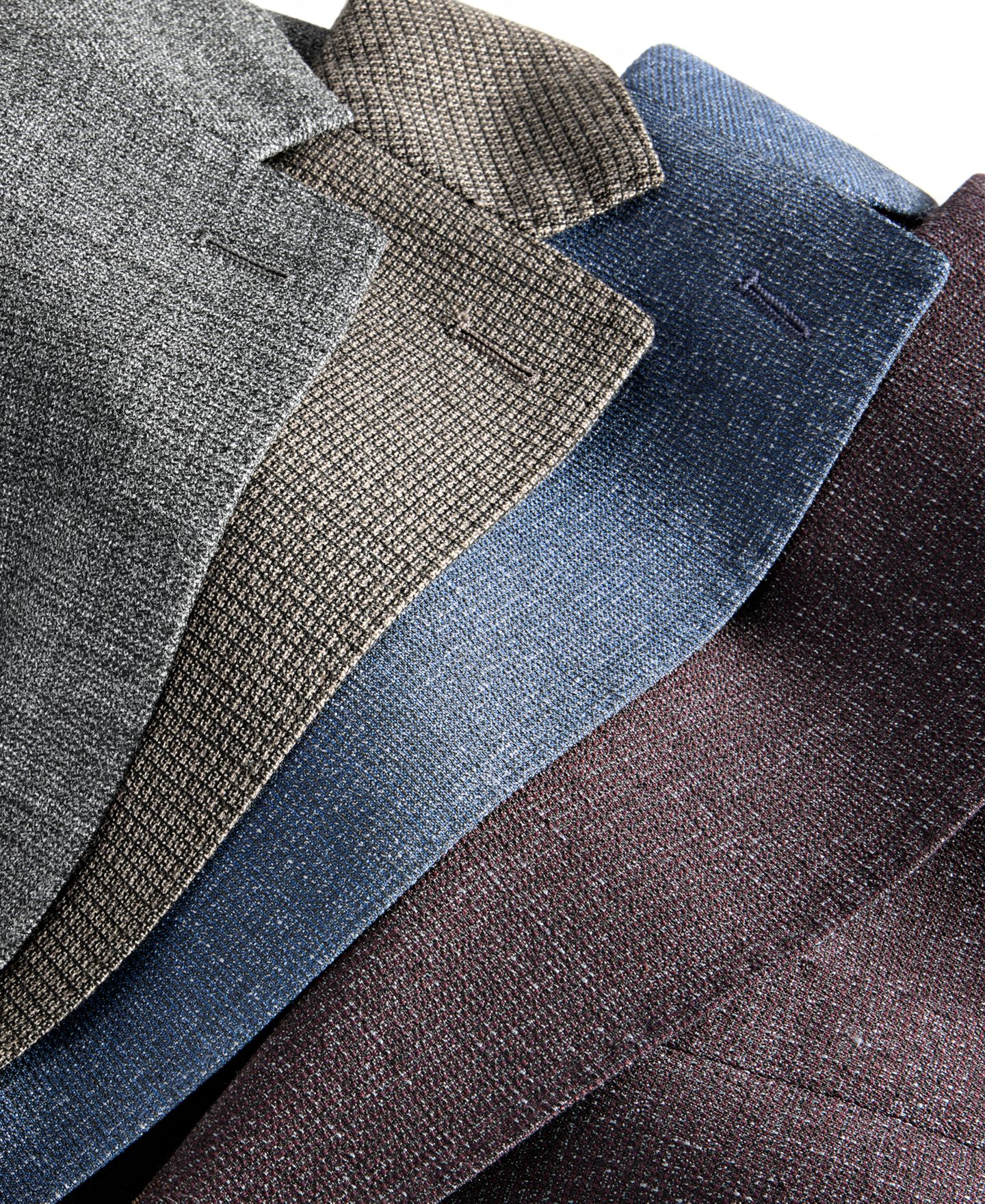 Мужской пиджак Calvin Klein Slim-Fit Textured Sport Coat, цвет: Синий — фото 6