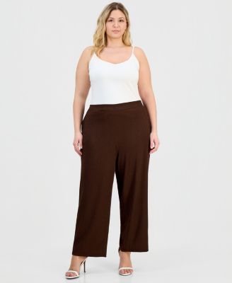 Plus Size Pull-On Pants