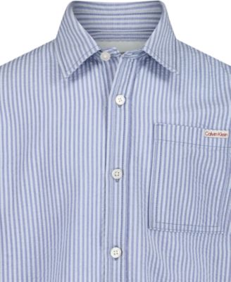 Boys' 8-16 Resort Short-Sleeve Woven Shirt