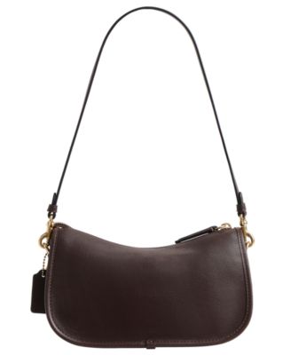 Waverly Small Leather Twin Turnlock Shoulder Bag