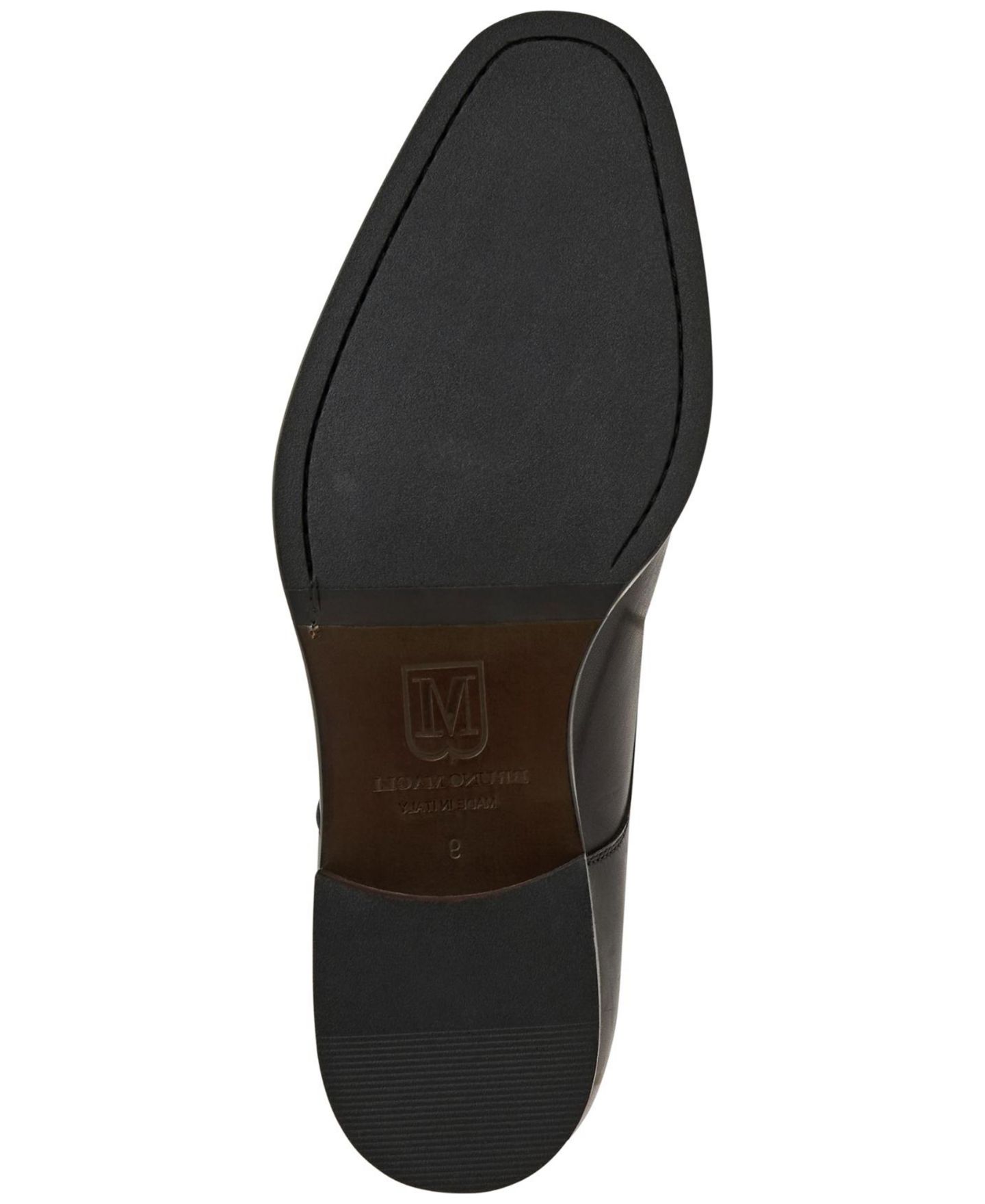 Обувь Bruno Magli Men's Bresso Leather, цвет: Чёрный — фото 5