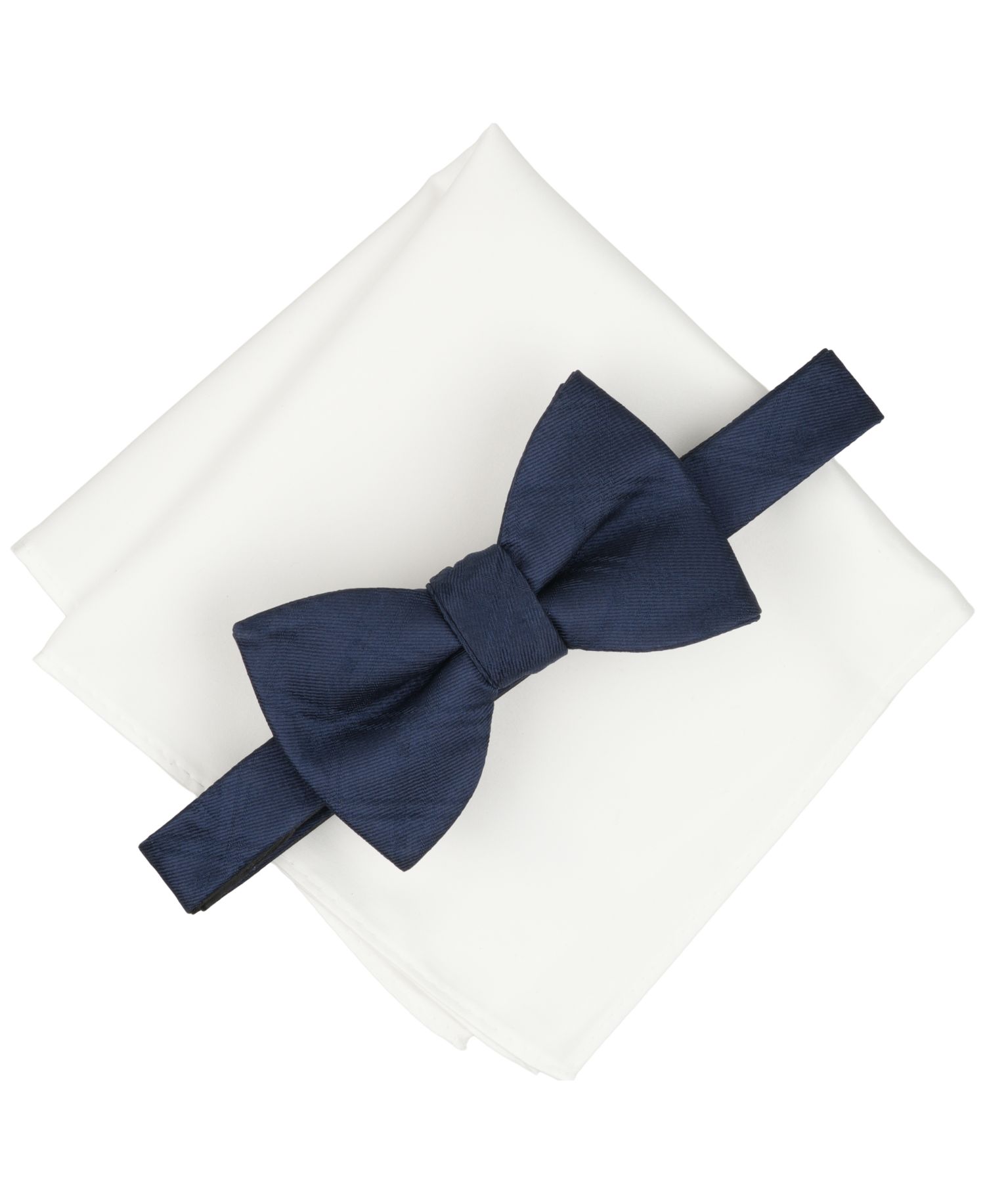 Men's Beasley Plaid Bow Tie Set