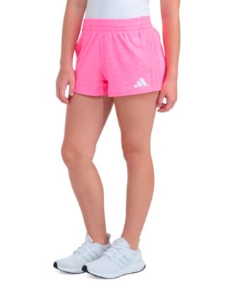 Girls' 8-16 Elastic Waistband M&eacute;lange Shorts