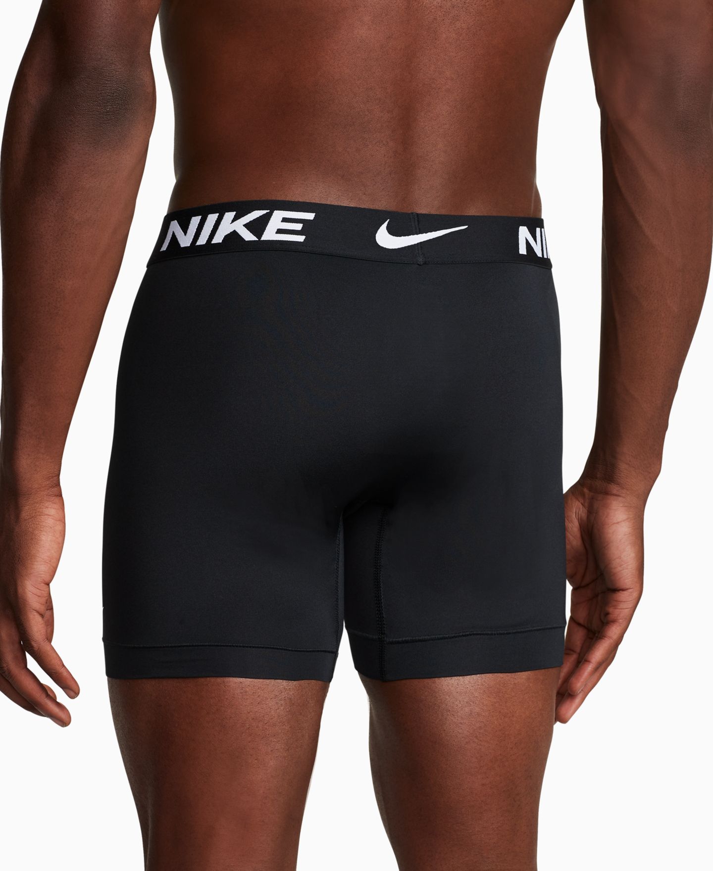 Трусы-боксеры Micro для мужчин, 3 шт. — Nike, цвет: Чёрный — фото 4
