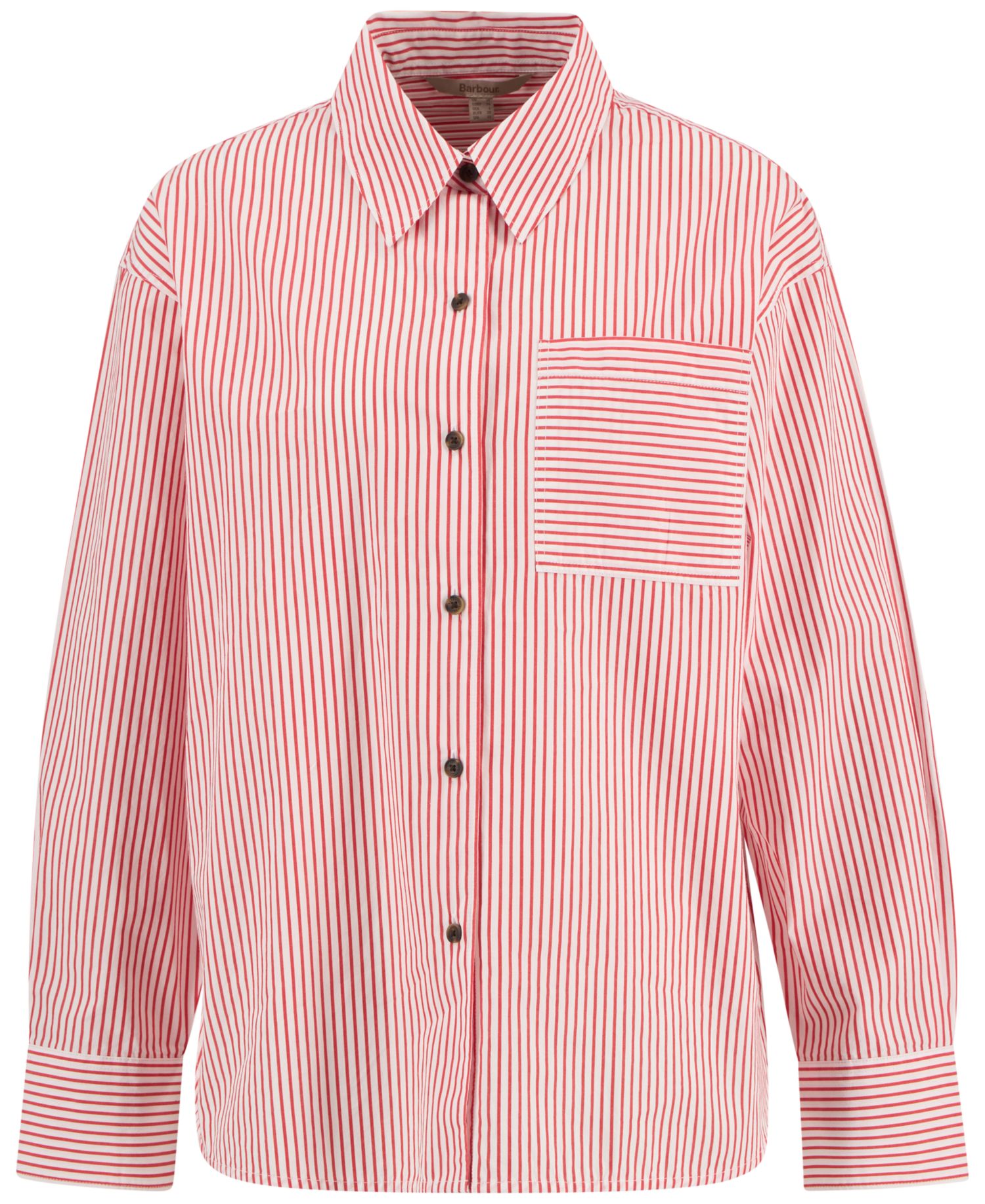 Women's Long-Sleeve Polly Striped Shirt
