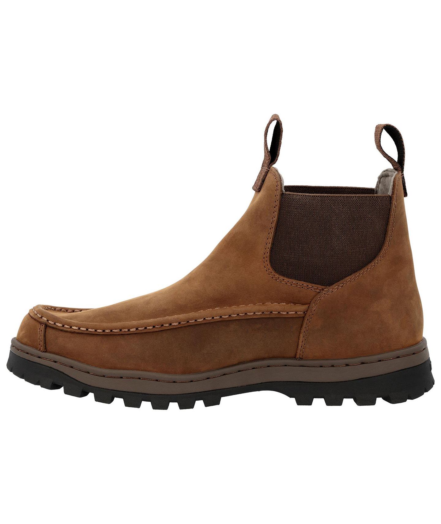 Мужские ботинки ROCKY Outback LTE Moc Toe Chelsea Outdoor Boot, цвет: Коричневый — фото 6
