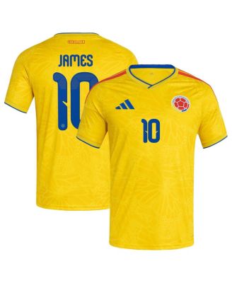 Men's James Rodriguez Yellow Colombia National Team 2026 Home Replica Jersey