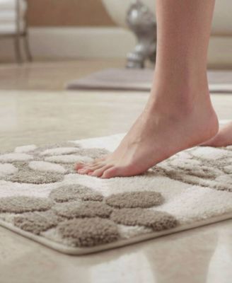 Casablanca Tufted Cotton Bath Rug, 20" x 30"