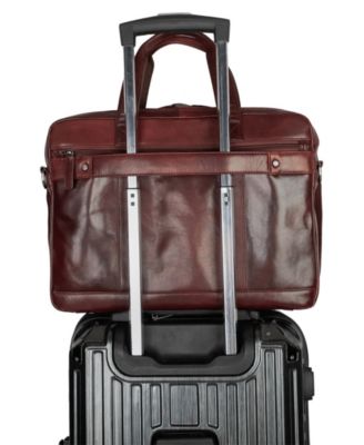 Men's Leather Laptop Briefcase