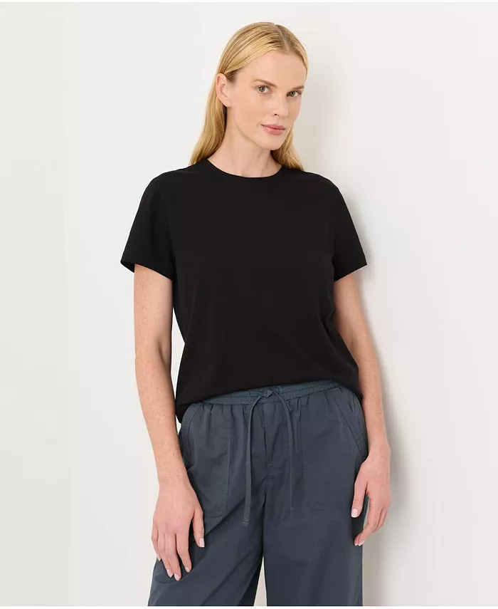 Women's Luxe Signature Crewneck Tee - thumbnail 6