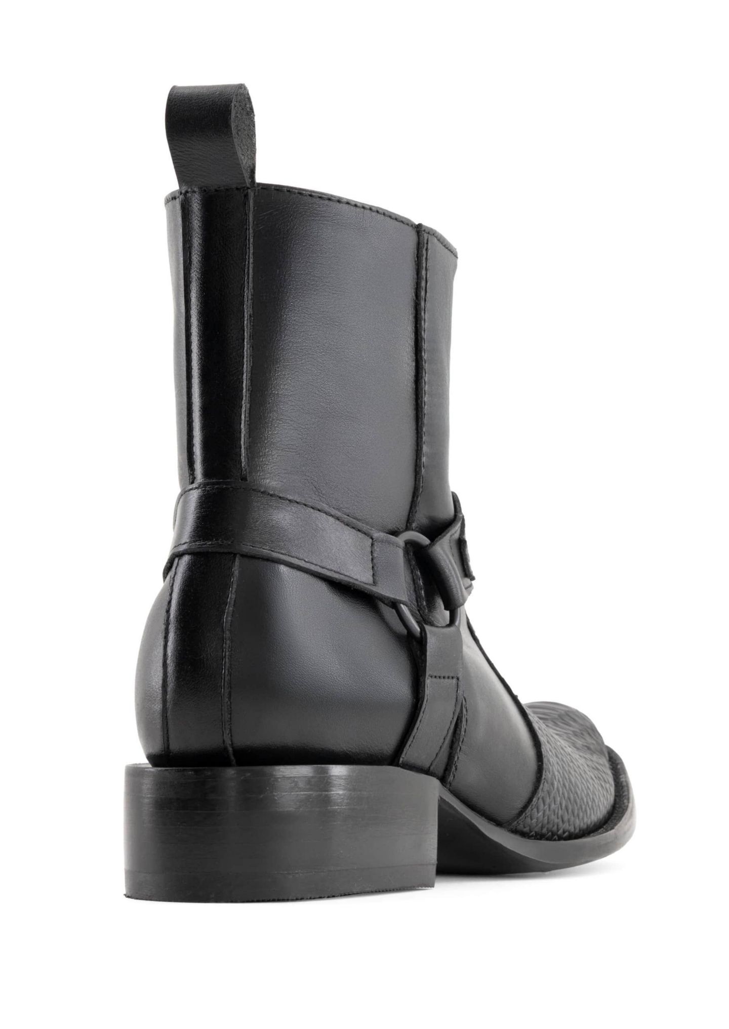 Мужские ботинки Forastero Boots Croco embossed Leather, цвет: Чёрный — фото 2
