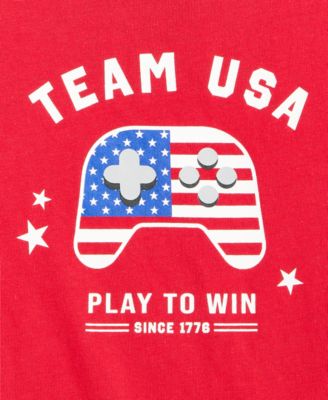 Boys' XS-XL Team USA Gamer T-Shirt