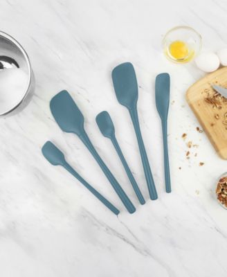Tovolo Flex-Core 5-Pc. All Silicone Spatula Set