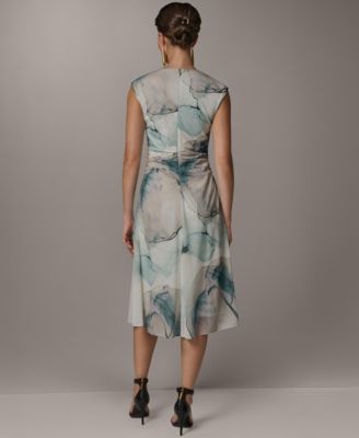 Women's V-Neck Midi Dress