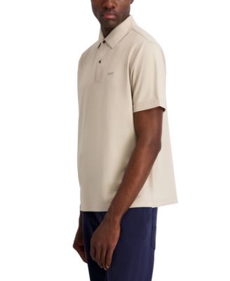 Men's Regular-Fit Short-Sleeve Spread Collar Polo T-Shirt
