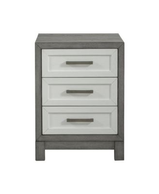 3 Drawer Chairside Table