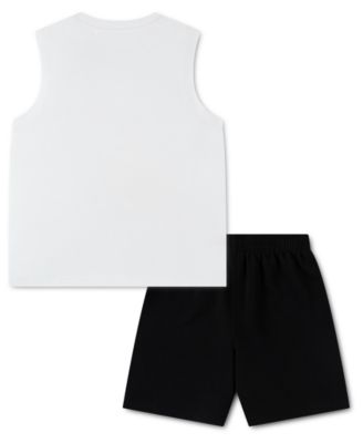 Boys' 4-7 Crewneck Tank Top and Shorts, 2-Piece Set