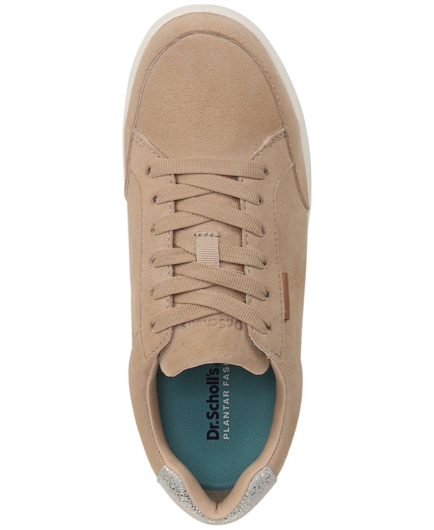 Женские кроссовки Dr. Scholl's Feel Beyond Derby Lace-Up, цвет: Песочный замшевый — фото 4