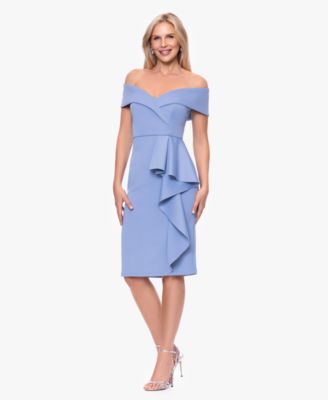 Women's Off-The-Shoulder Midi Dress