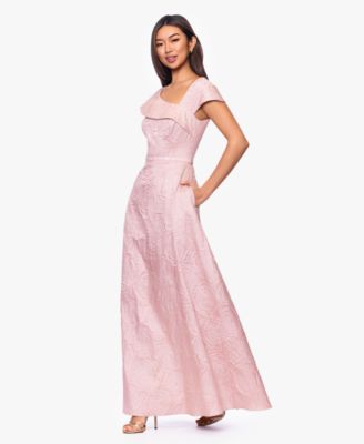 Women's Asymmetrical Neck Ball Gown