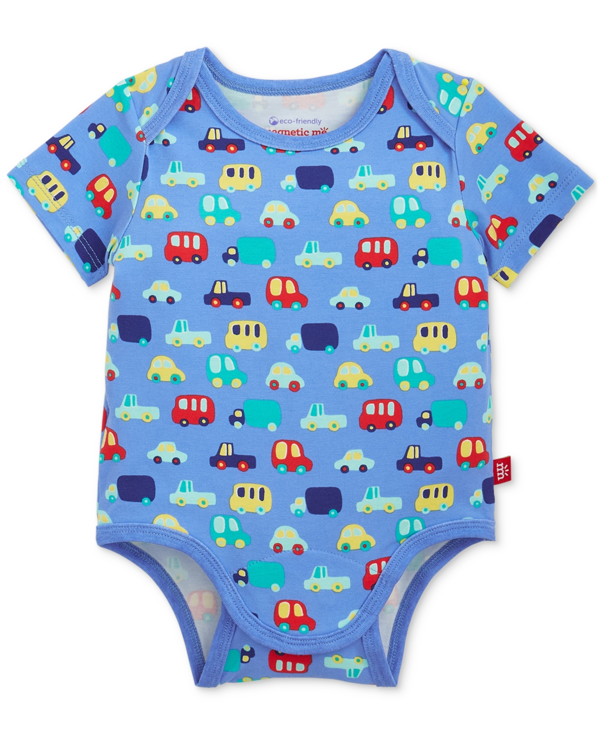 Magnetic Me Baby Boys' Short-Sleeve Bodysuit and Pants, 3-Piece Set