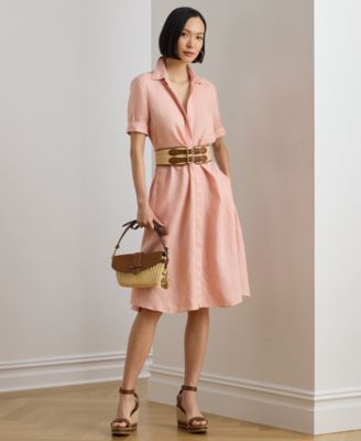 100% Linen Shirt Dress