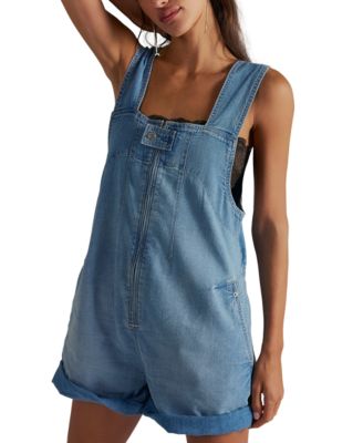 Women's Square Neck Jude Shortalls