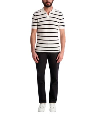 Men's Short-Sleeve Regular-Fit Polo Sweater