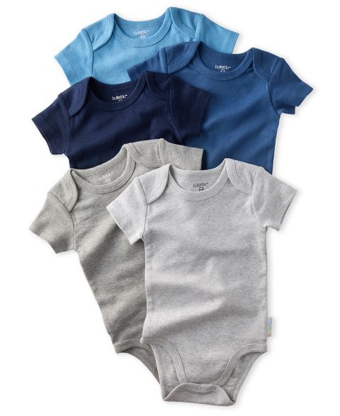 Боди Baby, короткий рукав, 5 шт. — butterblu, цвет: Синий