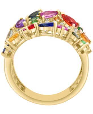 Multi-Gemstone (2.505 ct. t.w.) Ring in 14k Yellow Gold