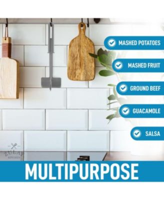 Professional Non-Scratch Meat Chopper & Potato Masher