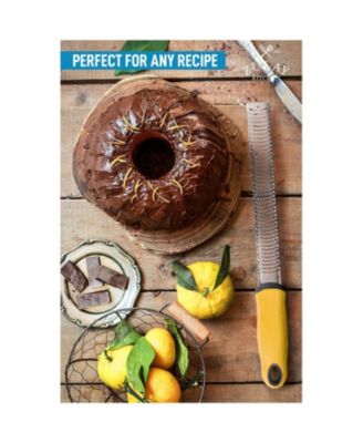 Stainless Steel Zester Grater with Handle for Cheese & Vegetables