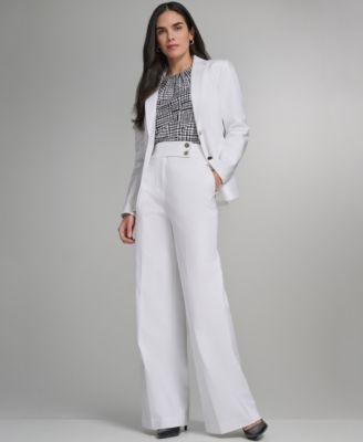 Petite Two-Button Jacket and Modern Fit Pants