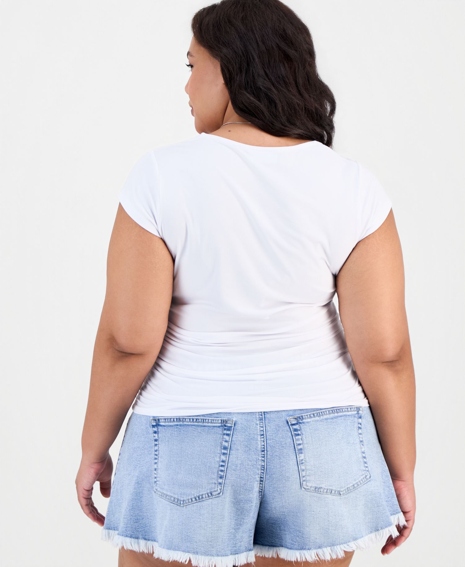 Trendy Plus Ruched Top