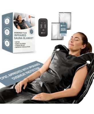Infrared Sauna Blanket Full Body – Portable Lifepro Sauna Blanket with Adjustable Heat & Timer, Home Detox & Relaxation Sauna Blanket