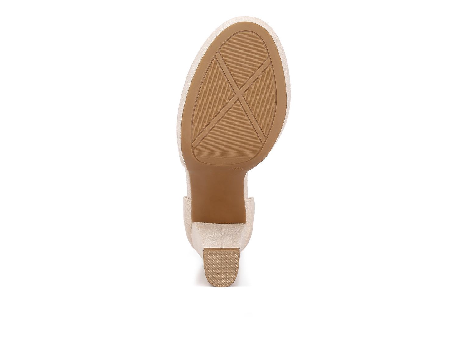 Женские сандалии London Rag Inigo Interchangeable Ankle Strap Platform, цвет: Бежевый — фото 11