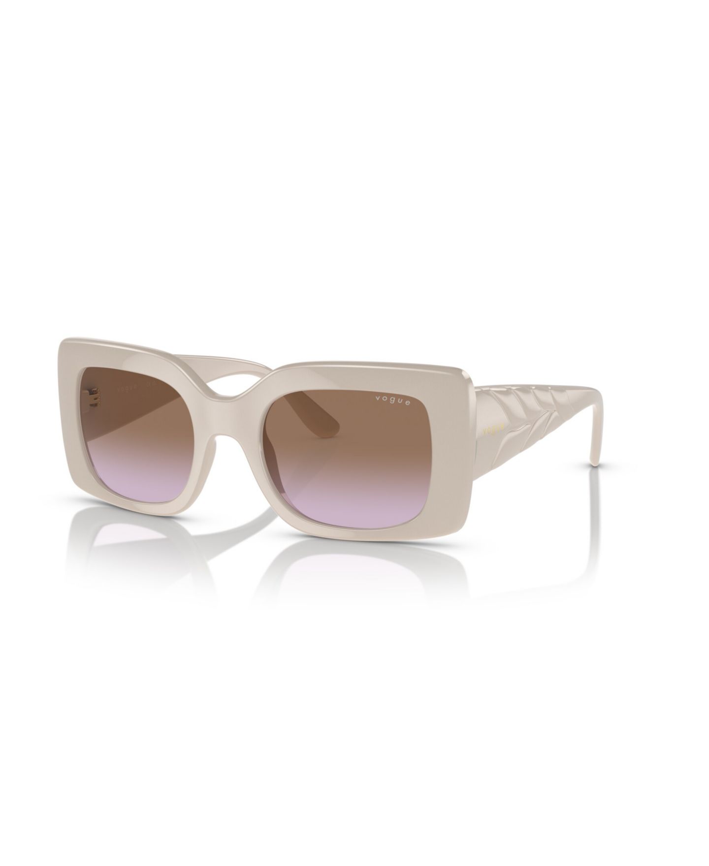 Женские солнцезащитные очки Vogue Eyewear Rectangle Sunglasses, VO5481S, цвет: Светлый серый — фото 1