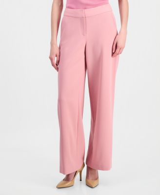 Women's Mid-Rise Wide Leg Pants