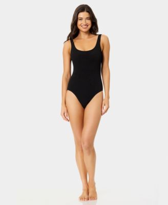Women's Popcorn Scrunch Texture One-Piece Swimsuit