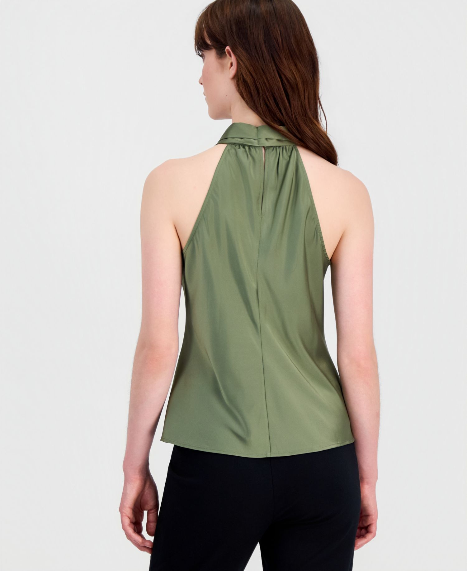 ASL Petite Bow-Neck Top