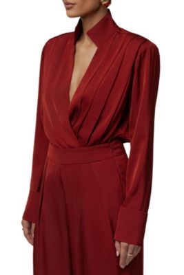 Women's Visionary Pleated Bodysuit