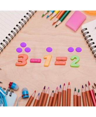 500 Pieces of 3/4-inch Plastic Transparent Bingo Chips for Bingo Game Party