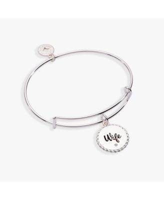 Wife 'True Love Stories Never Have Endings' Charm Bangle