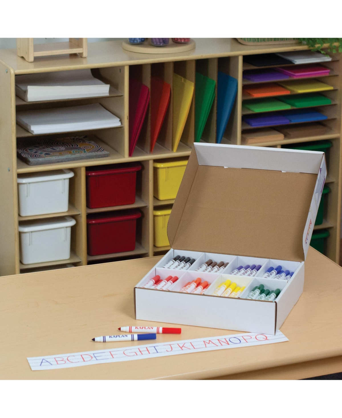 Kaplan Early Learning Broad Tip Marker Class Pack 200 Per Box