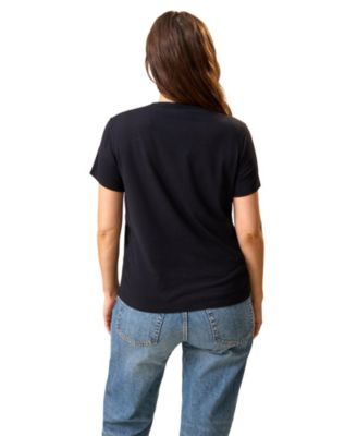 Maternity Classic Modal V-Neck Nursing T-Shirt