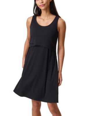 Maternity Penelope Crossover Nursing Dress