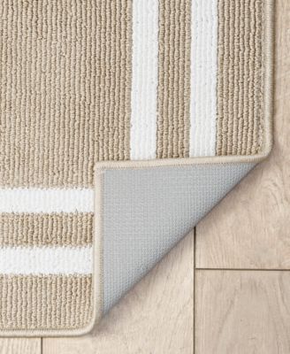 Double Border Runner Rug, 26" x 45"