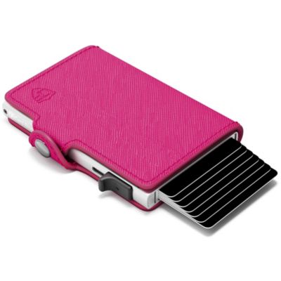 RFID Pop Up Wallet for Women - Slim Minimalist Credit Card Holder (4-6 Card Capacity) - Aluminum Metal Case