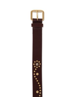 Women's Crystal Studded Adjustable Belt